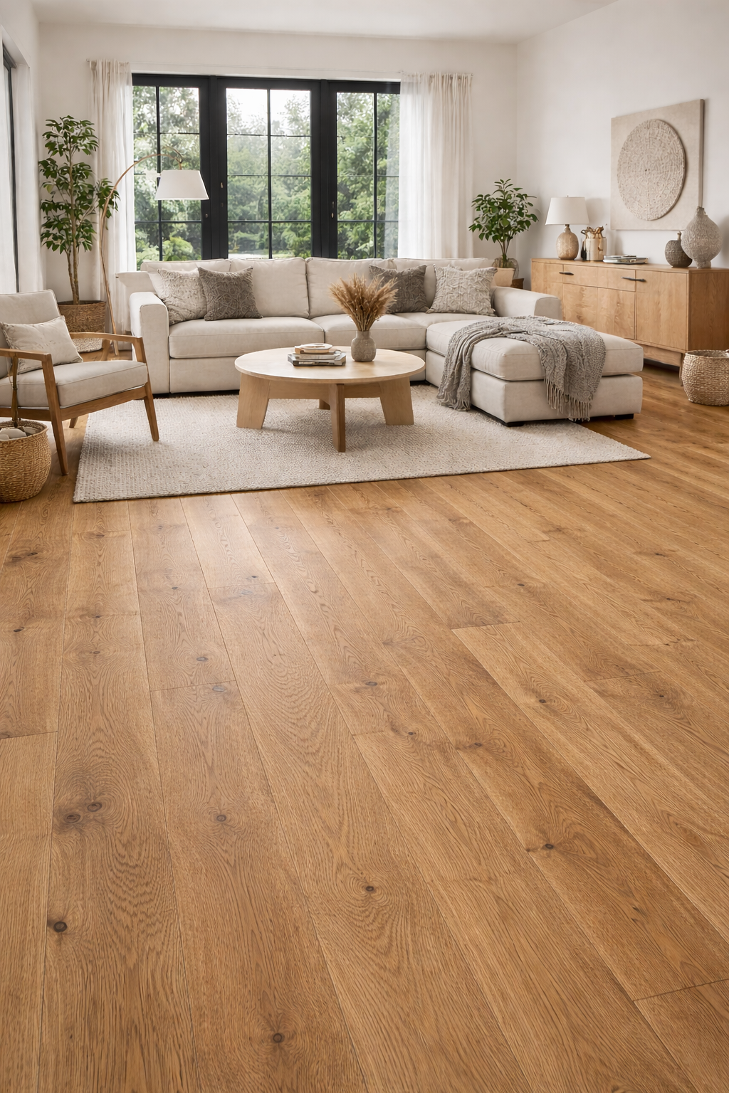 14/3 x 150mm Natural European Oak Engineered Plank