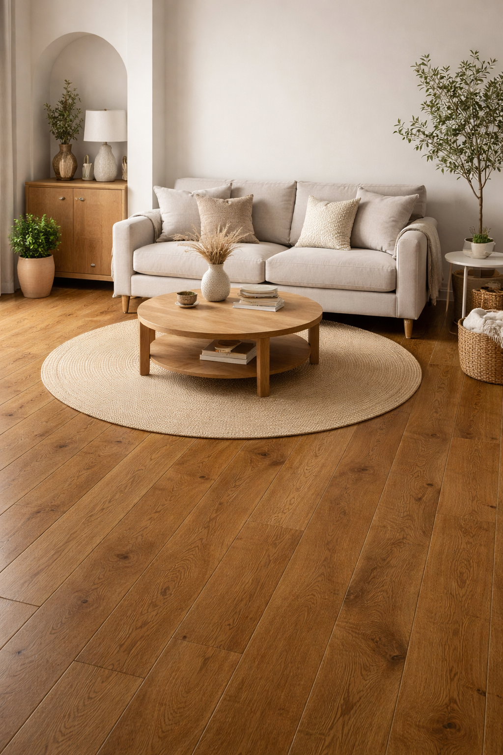 15/4 x 190mm Antique European Oak Engineered Plank - EFL2041