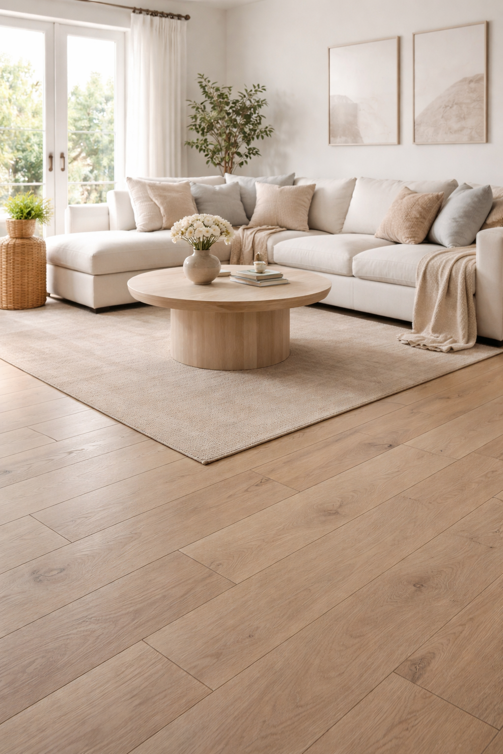 15/4 x 190mm Oak White European Oak Engineered Plank - EFL2042