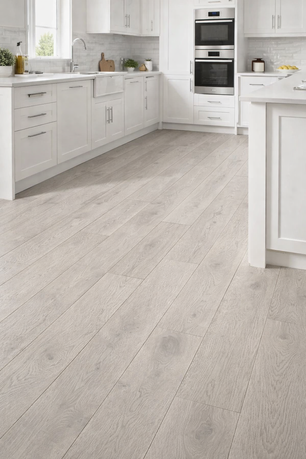 15/3 x 150mm Grey European Oak Engineered Plank - EFL2069