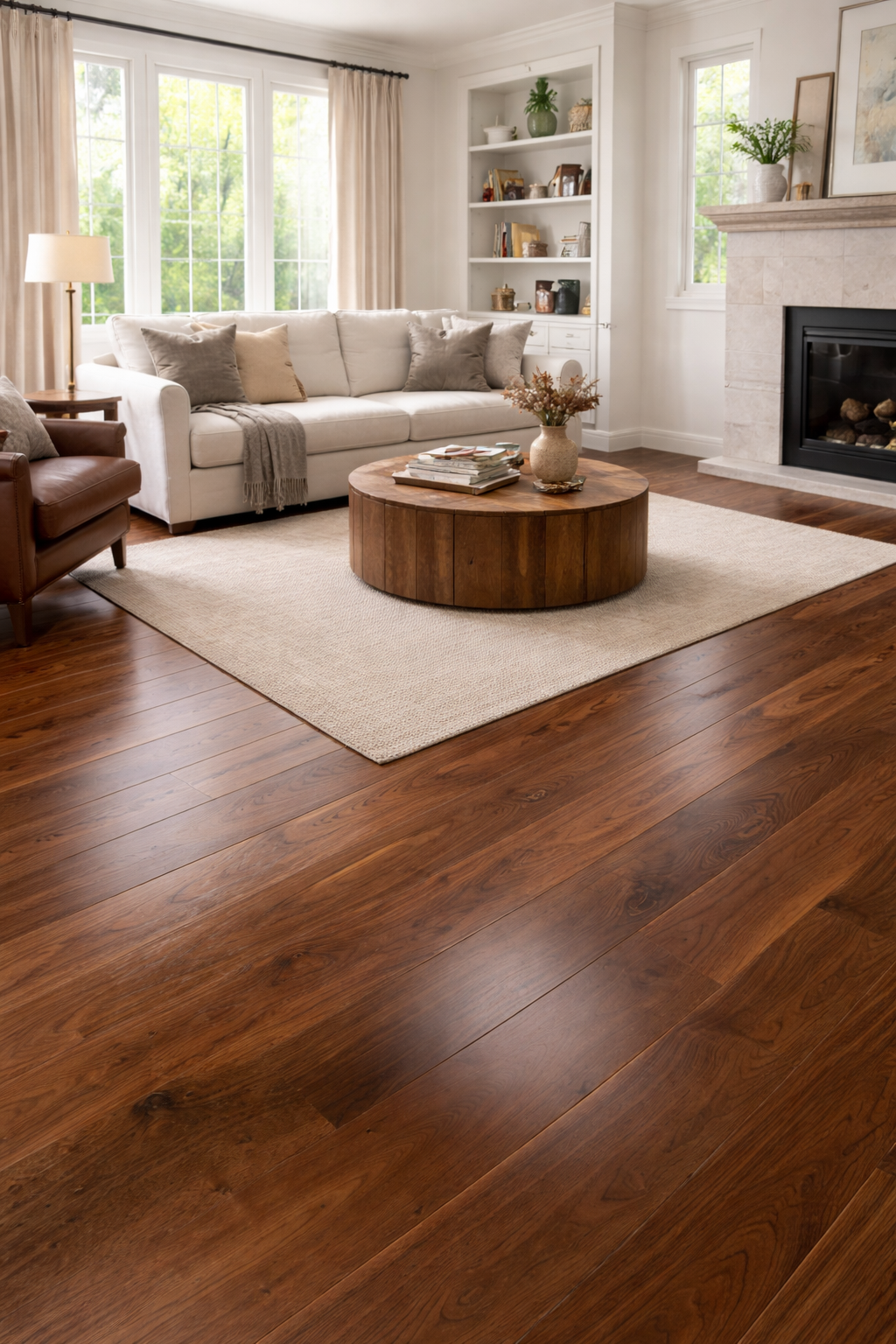 20/4 x 190mm American Walnut Engineered Plank - M3020
